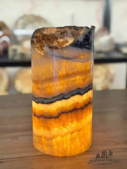 Mexican Onyx Lamp - Putnam Valley Trading Co.