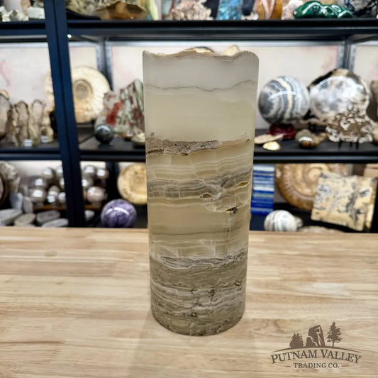 Mexican Onyx Rustic Table Lamp 12’’ - Lamp