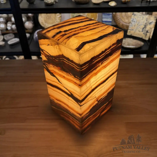 Mexican Onyx Table Lamp 11.75’’ - Lamp