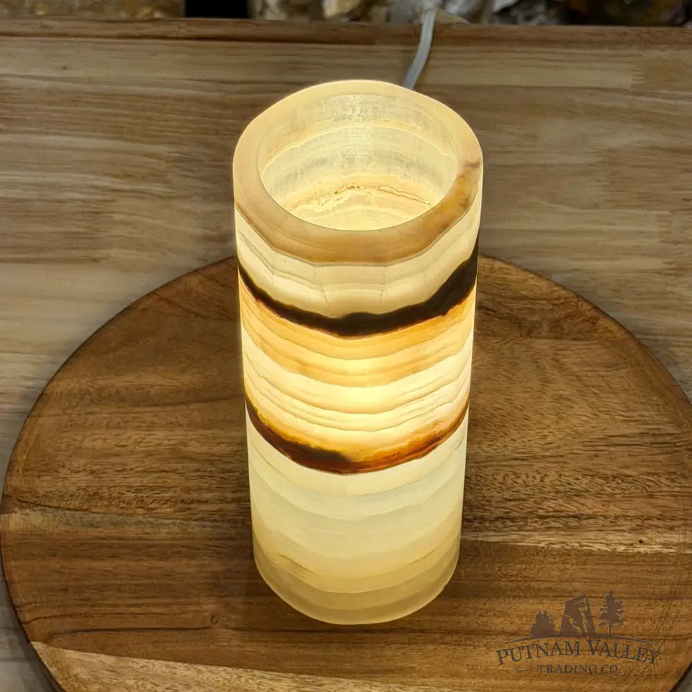 Mexican Onyx Table Lamp 7.75’’ 2.16 - Lamp