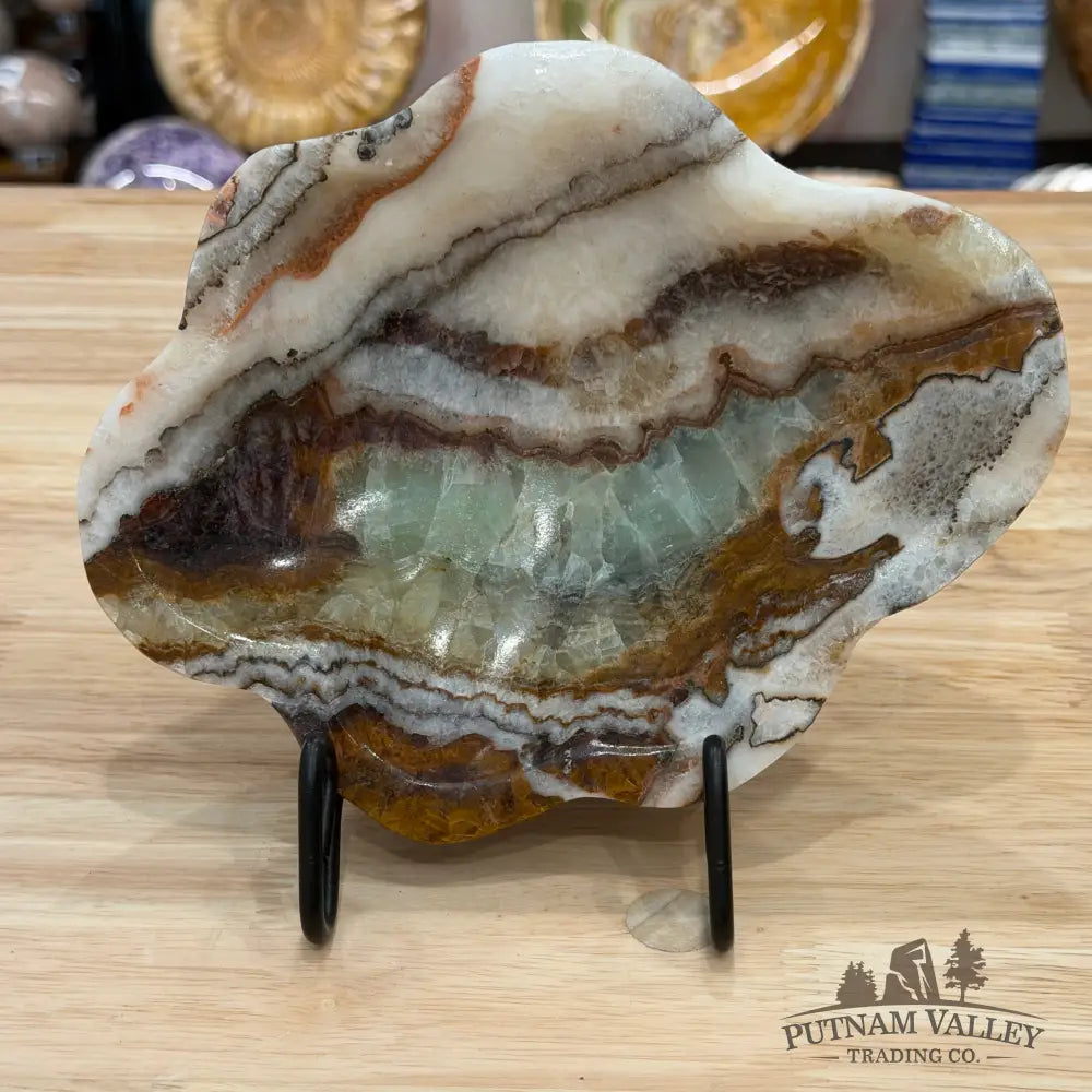 Mexican Pistachio Onyx Bowl 7.75’’ - Bowl