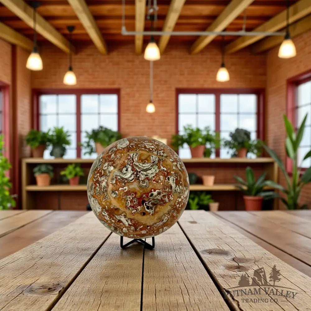 Money Agate (Brecciated Jasper) Sphere Sphere