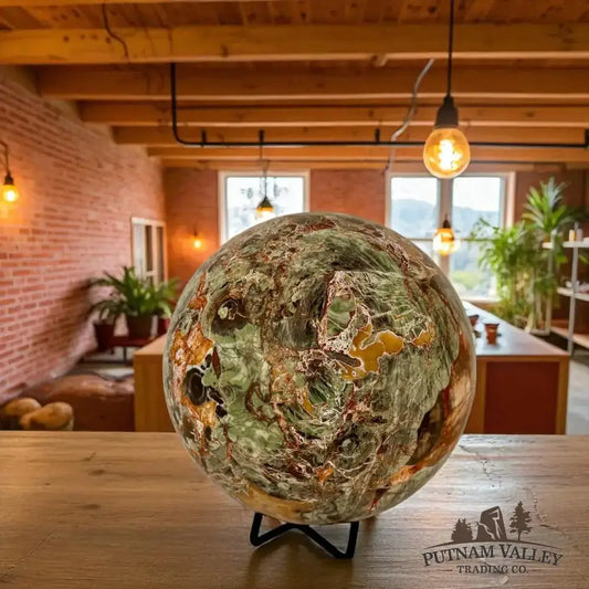 Money Agate Sphere 6" - Putnam Valley Trading Co.