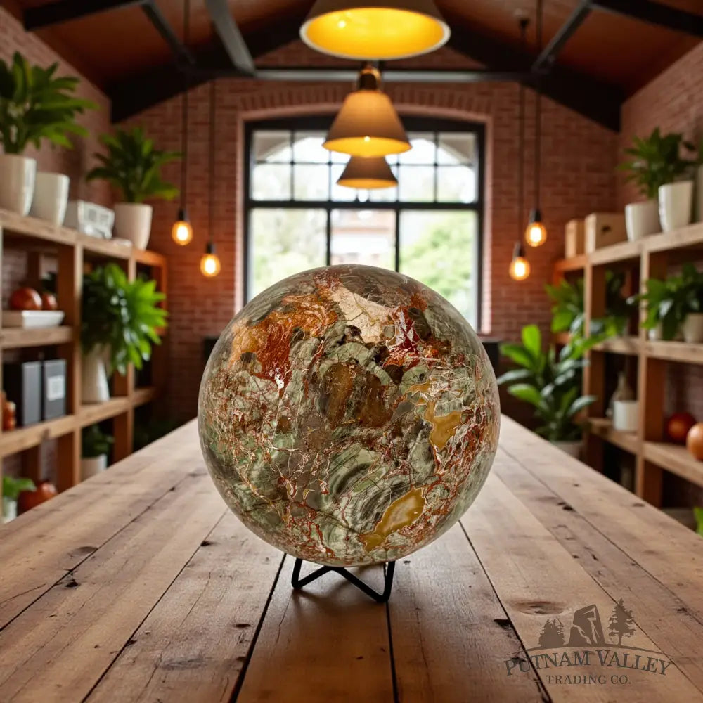 Money Agate (Brecciated Jasper) Sphere Sphere