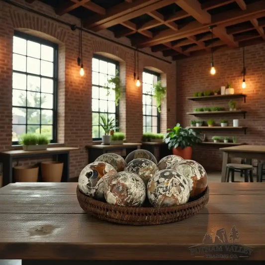 Money Agate Spheres - Putnam Valley Trading Co.