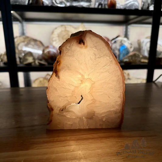 Polished Agate Lamp 5.97’’ - Lamp