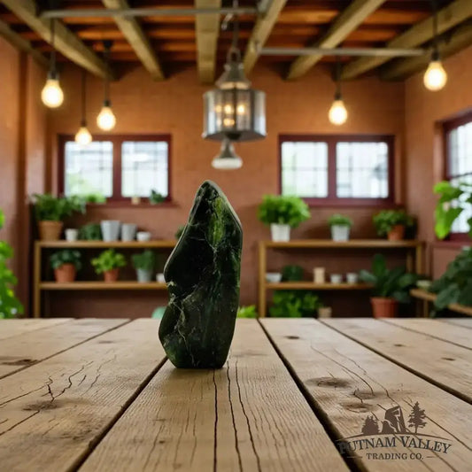 Nephrite Jade Table Accent - Putnam Valley Trading Co.