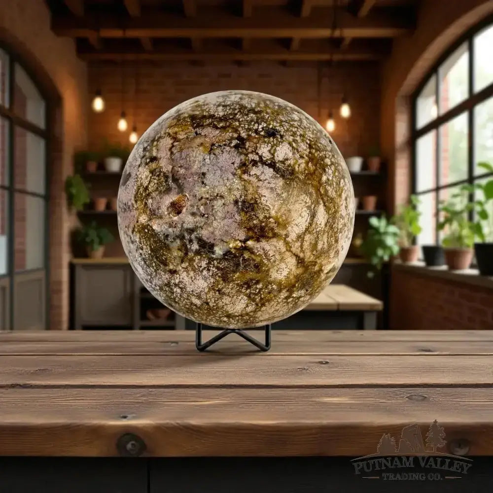 Ocean Jasper Sphere 6.17" - Putnam Valley Trading Co.