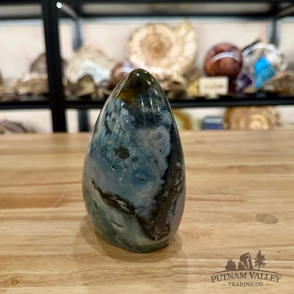 Ocean Jasper Table Accent 5.23’’ - Sculpture