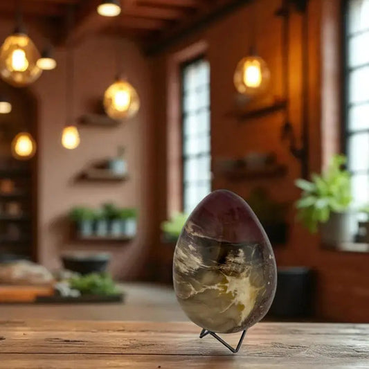 Petrified Wood Egg Egg