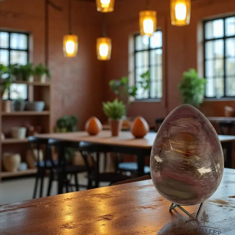 Petrified Wood Egg Egg