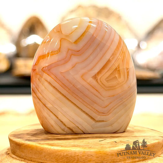 Polished Carnelian Accent Heart