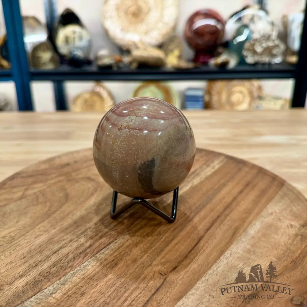 Polychrome Jasper Sphere 3.07’’ - Sphere