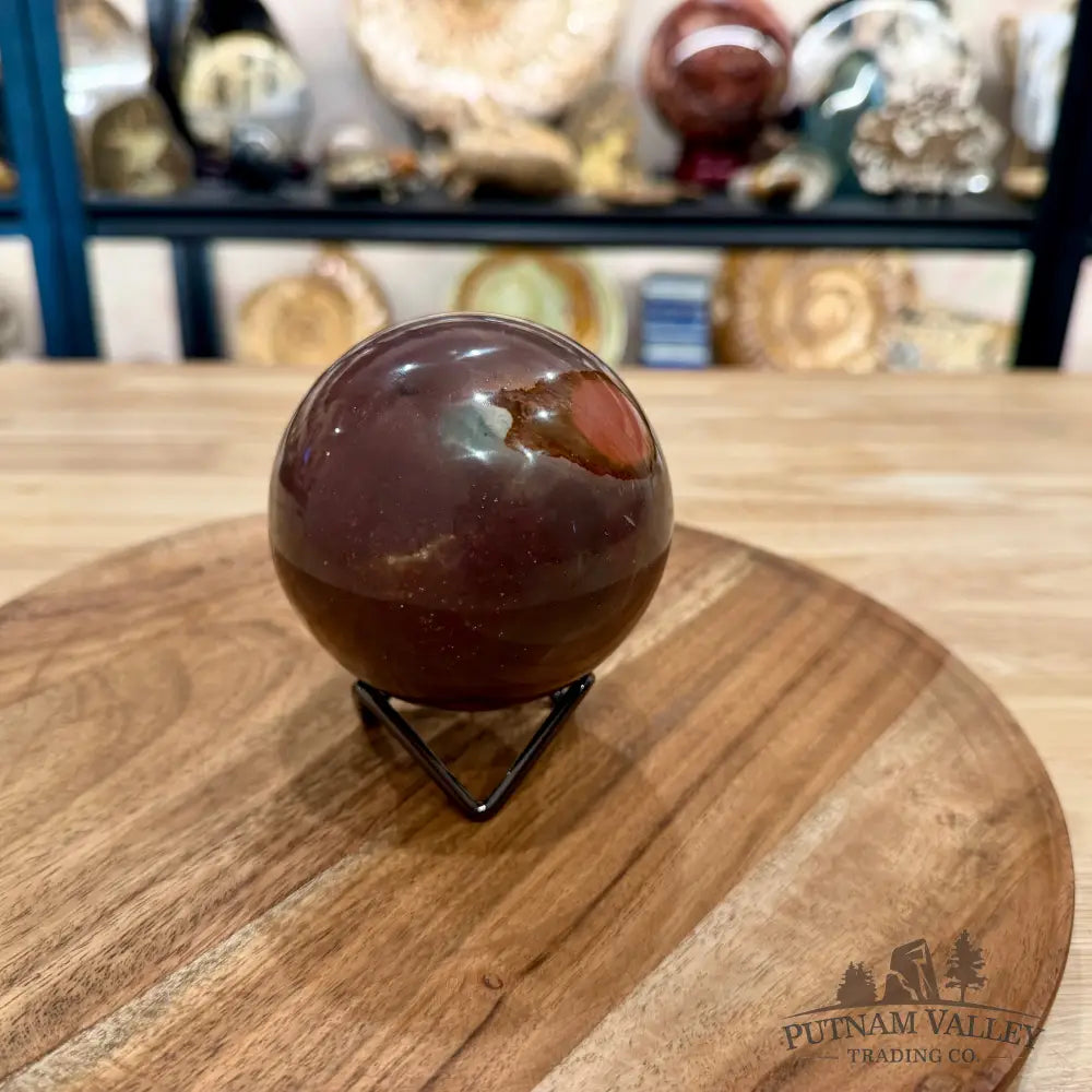 Polychrome Jasper Sphere 3.37’’ - Sphere