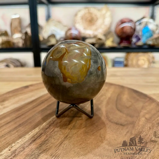 Polychrome Jasper Sphere 3.46’’ - Sphere