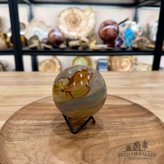 Polychrome Jasper Sphere 3.56’’ - Sphere