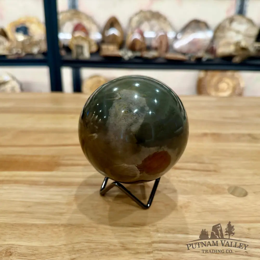 Polychrome Jasper Sphere 3.73’’ Sphere