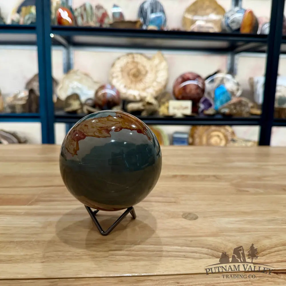 Polychrome Jasper Sphere 4.2’’ - Sphere