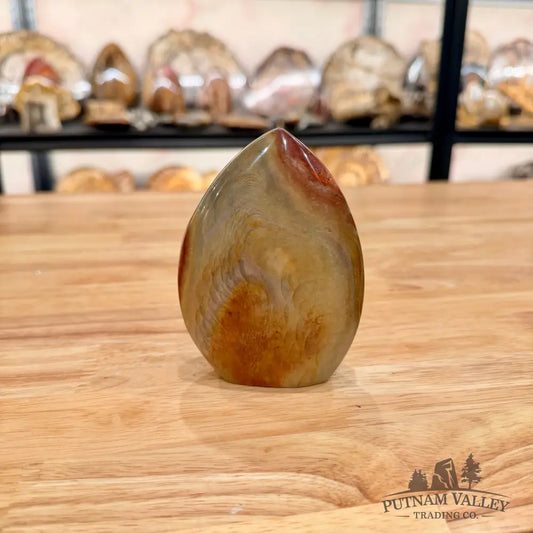 Polychrome Jasper Table Accent 4.12’’ Sculpture