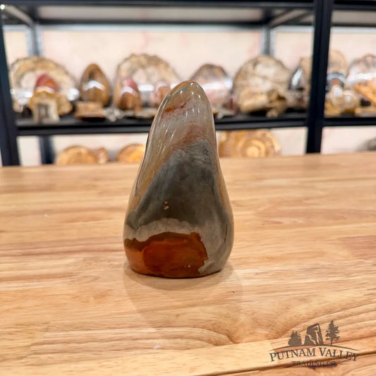 Polychrome Jasper Table Accent 5.41’’ Sculpture
