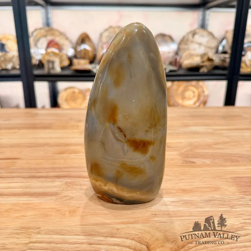 Polychrome Jasper Table Accent 7.48’’ Sculpture