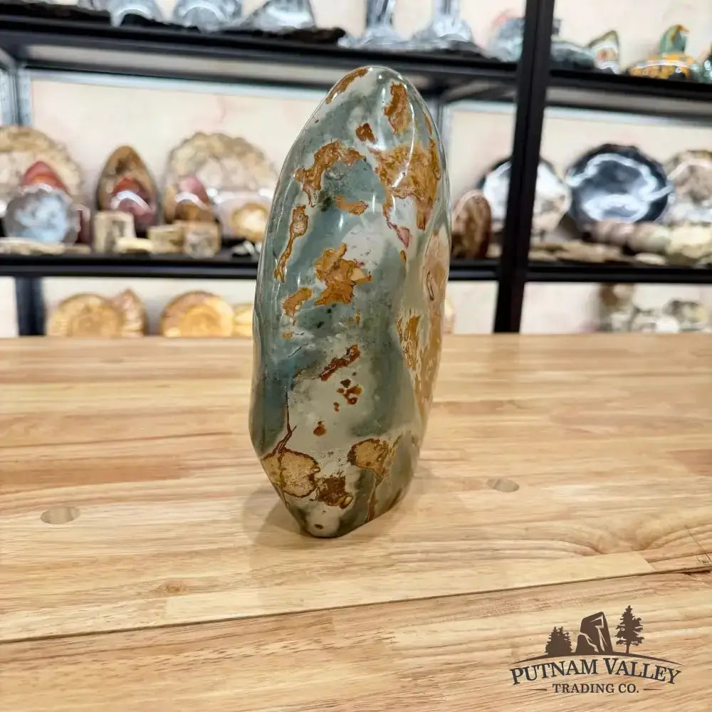 Polychrome Jasper Table Accent - Putnam Valley Trading Co.