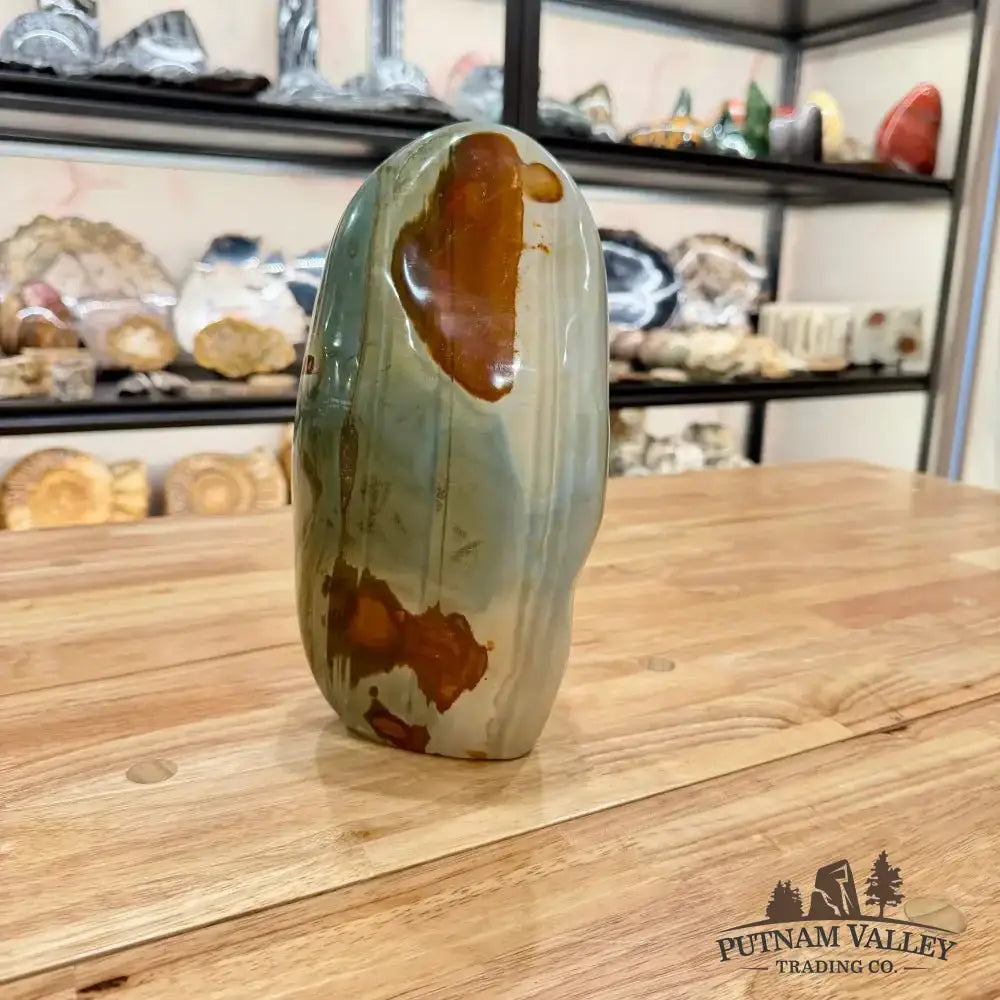Polychrome Jasper Table Accent - Putnam Valley Trading Co.