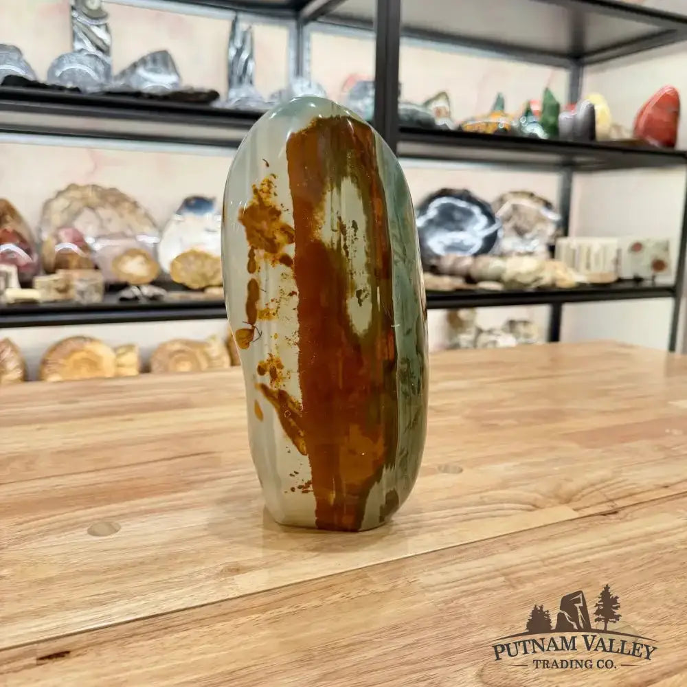 Polychrome Jasper Table Accent - Putnam Valley Trading Co.