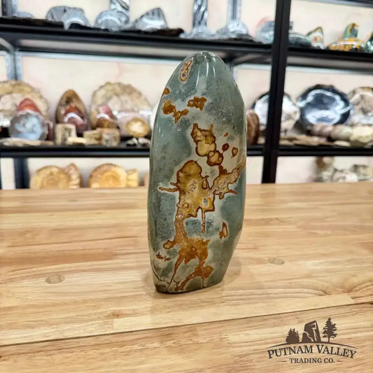 Polychrome Jasper Table Accent - Putnam Valley Trading Co.