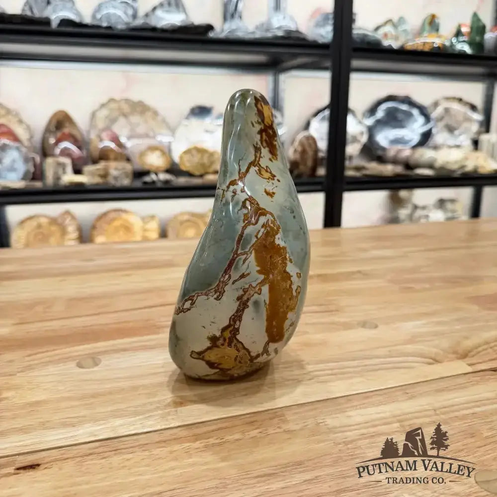 Polychrome Jasper Table Accent - Putnam Valley Trading Co.