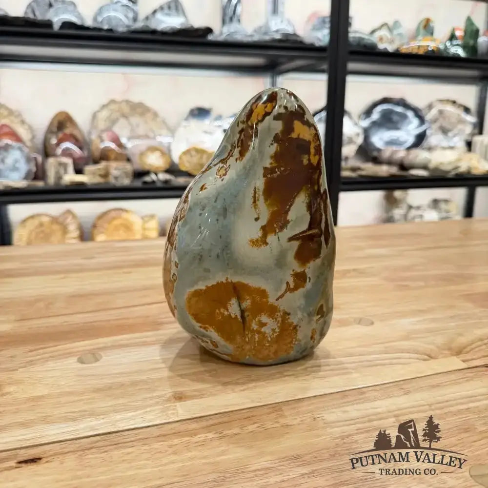 Polychrome Jasper Table Accent - Putnam Valley Trading Co.