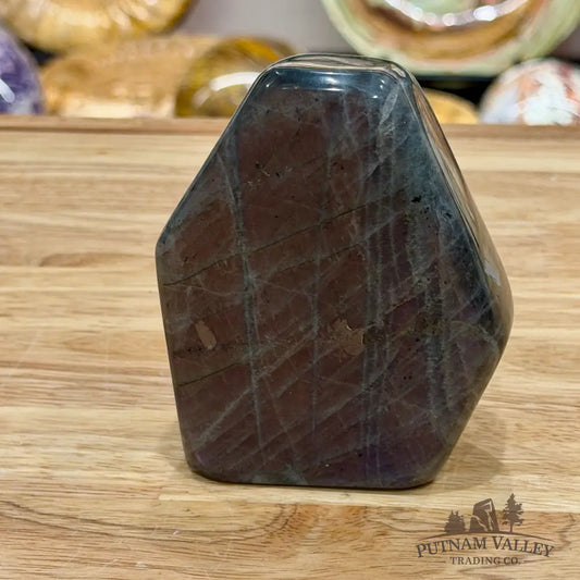 Purple Rainbow Labradorite Table Accent 3.7’’ - Sculpture