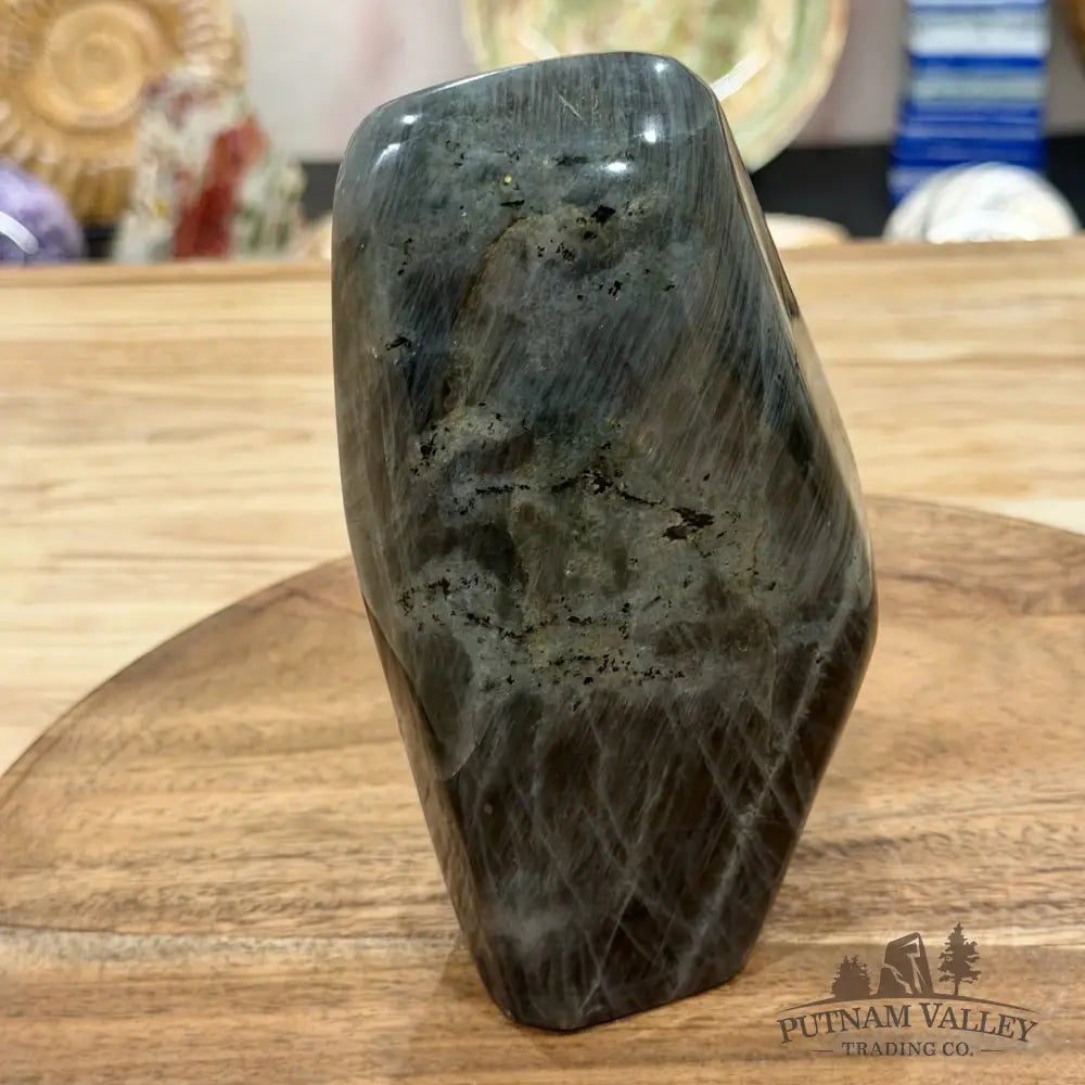Purple Rainbow Labradorite Table Accent 5.94’’ - Free Standing Accent