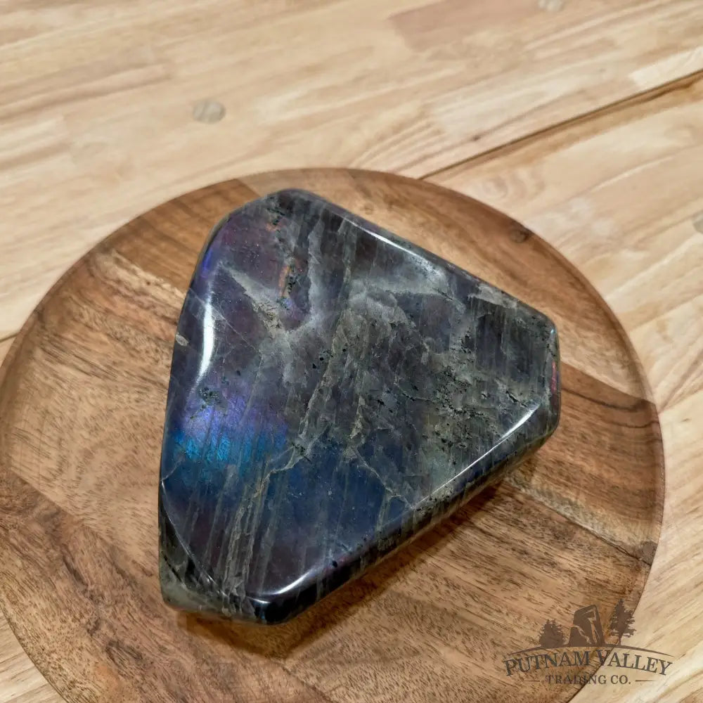 Purple Rainbow Labradorite Table Accent 7’’ - Free Standing Accent