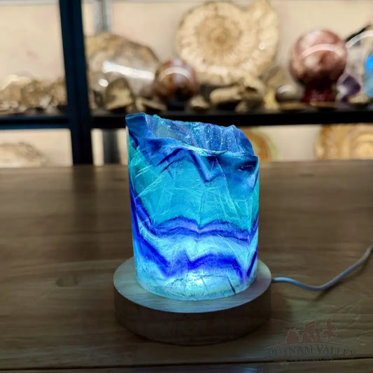 Rainbow Fluorite Lamp 4.87’’ - Lamp