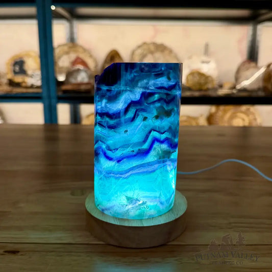 Rainbow Fluorite Lamp Lamp