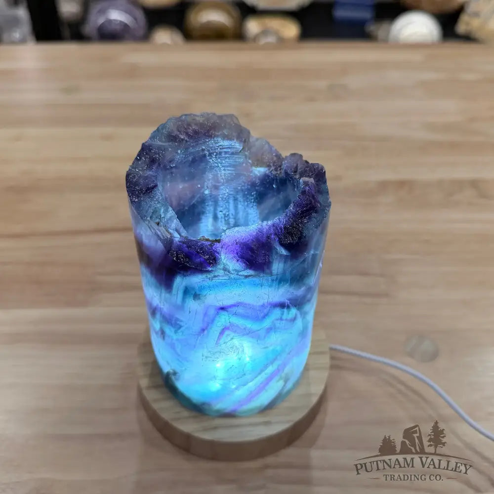 Rainbow Fluorite Lamp 5.54’’ - Lamp
