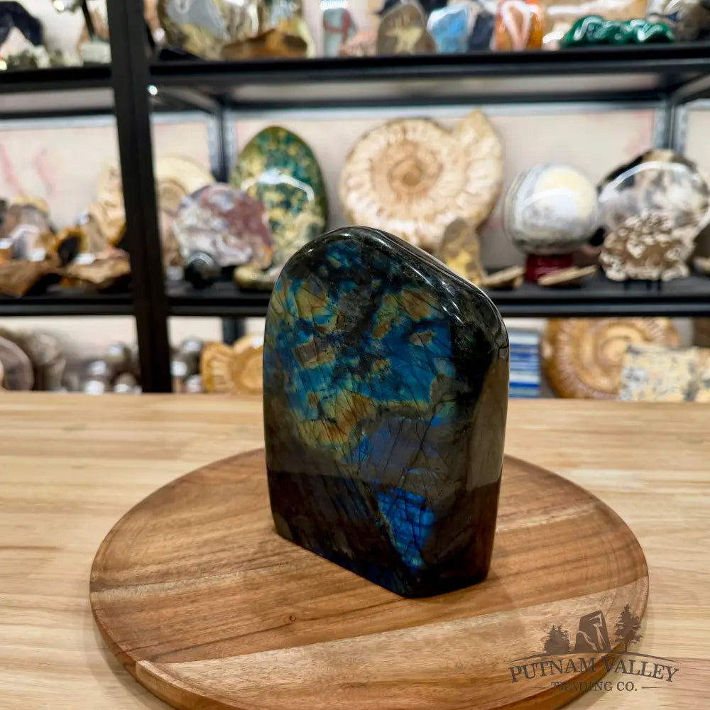 Rainbow Labradorite Table Accent 6.52’’ - Free Standing Accent