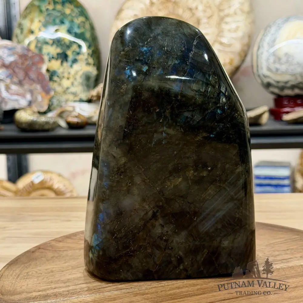 Rainbow Labradorite Table Accent 7.45’’ - Free Standing Accent