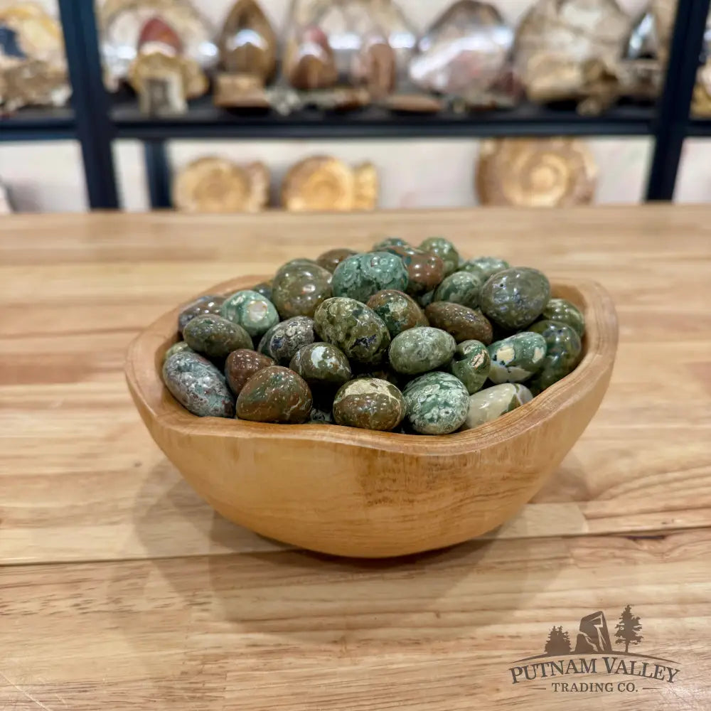 Tumbled Rainforest Jasper (½ lb) Tumbled Stone