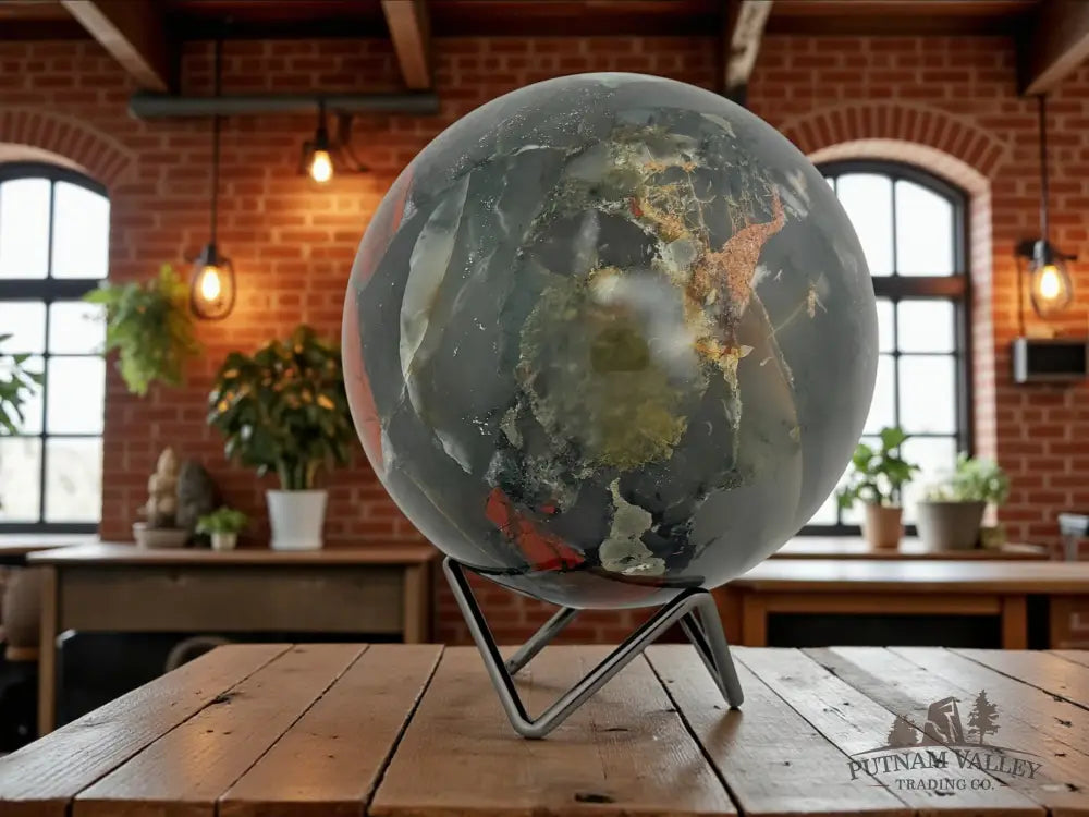 African Bloodstone Sphere Sphere