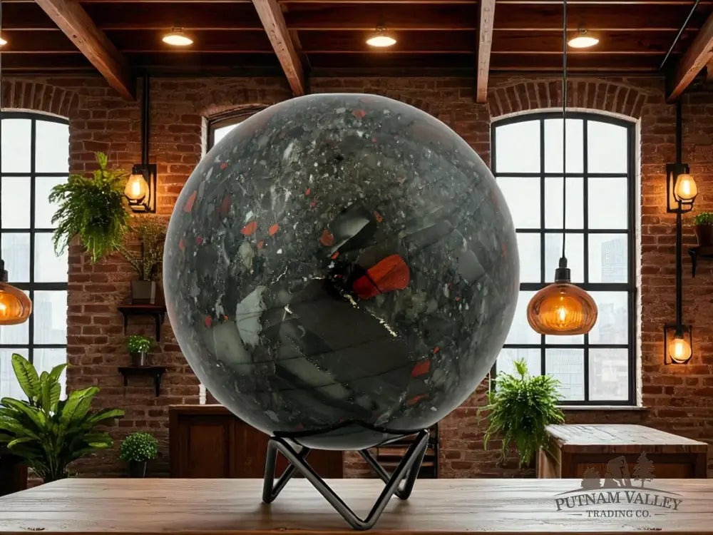 African Bloodstone Sphere Sphere