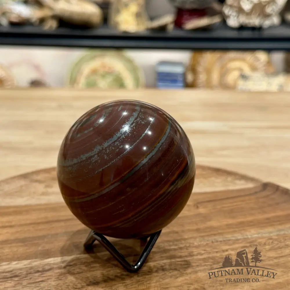 Reserve Australian Tiger Iron Sphere 2.95’’ - Sphere