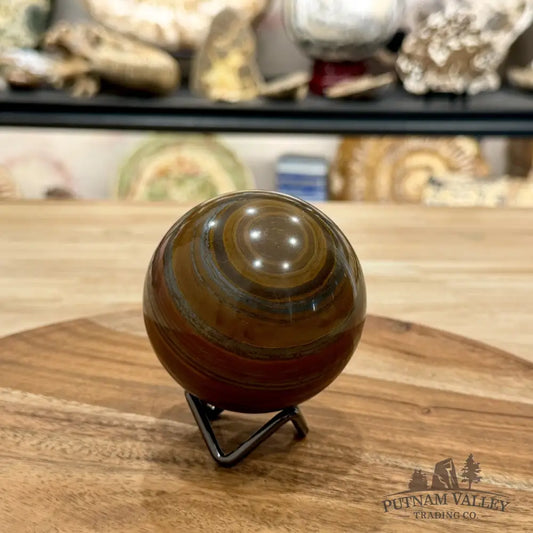 Reserve Australian Tiger Iron Sphere 2.95’’ - Sphere