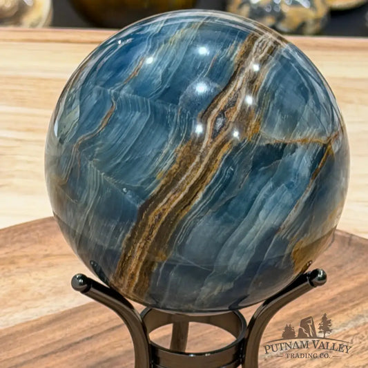 Reserve Blue Onyx Sphere 4’’ - Sphere