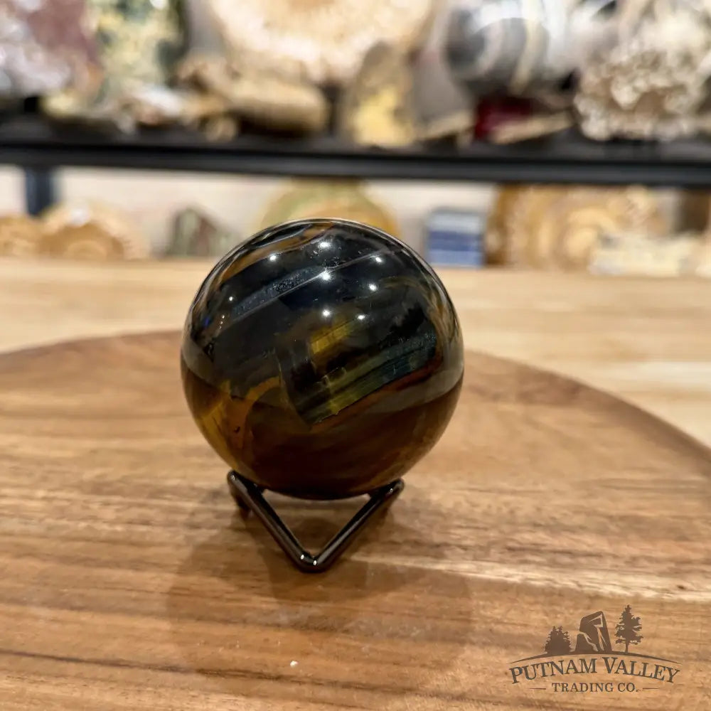 Reserve Blue Tiger Eye Sphere 2.53’’ - Sphere