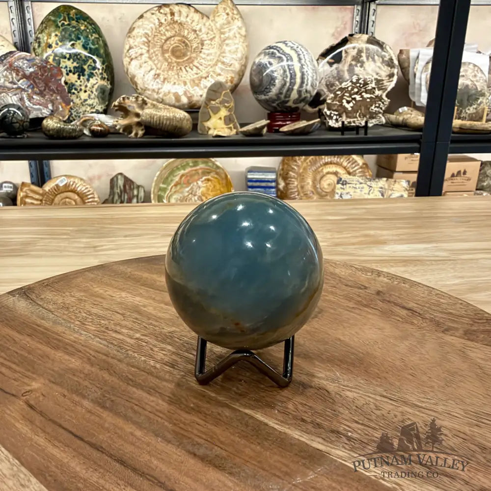 Reserve Brazilian Blue Onyx Sphere 2.45’’ - Sphere