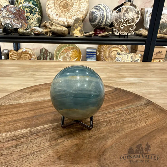 Reserve Brazilian Blue Onyx Sphere 2.62’’ - Sphere