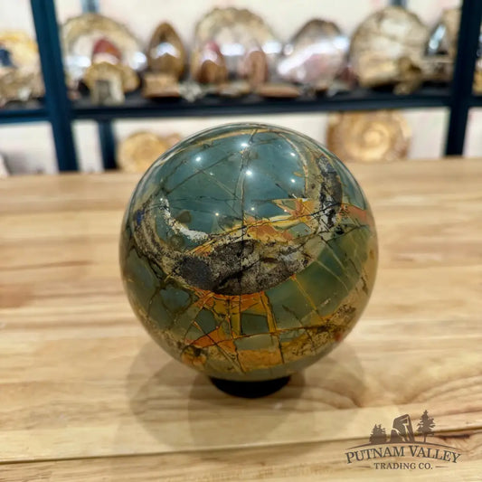 Reserve Cherry Creek Jasper Sphere 5’’ Sphere