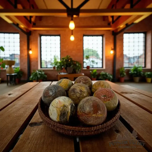 Reserve Cherry Creek Jasper Spheres - Putnam Valley Trading Co.